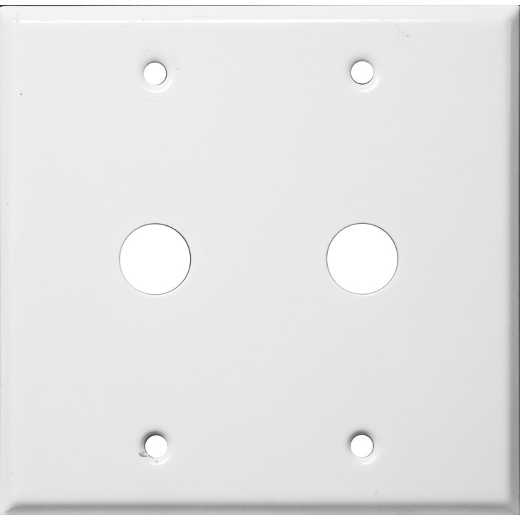 Morris Products 2Gang Coax Wall Plate Wayfair